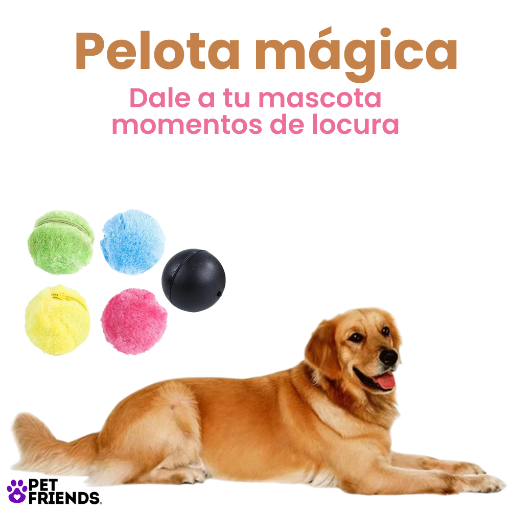 Pelota automatica para mascotas - Pet Bouncer